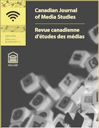 Canadian Journal of Media Studies/Revue canadienne détudes des médias